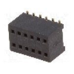 Conector 12 pini, seria {{Serie conector}}, pas pini 1,27mm, CONNFLY - DS1065-10-2*6S8BS