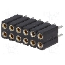 Conector 12 pini, seria {{Serie conector}}, pas pini 2.54mm, CONNFLY - DS1002-03-2*6131