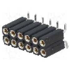 Conector 12 pini, seria {{Serie conector}}, pas pini 2.54mm, FISCHER ELEKTRONIK - BL 16 SMD 067 12