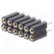 Conector 12 pini, seria {{Serie conector}}, pas pini 2.54mm, FISCHER ELEKTRONIK - BL6.12Z