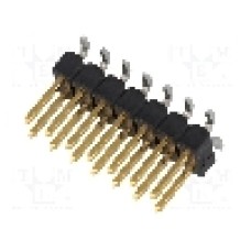 Conector 14 pini, seria AMPMODU MOD II, pas pini 2.54mm, TE Connectivity - 1241050-7