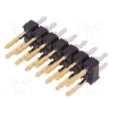 Conector 14 pini, seria BERGSTIK, pas pini 2.54mm, Amphenol Communications Solutions - 77313-818-14LF