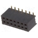 Conector 14 pini, seria {{Serie conector}}, pas pini 1.27mm, CONNFLY - DS1065-05-2*7S8BSXB