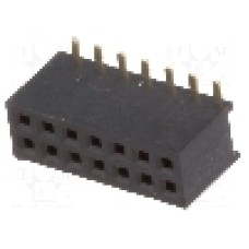 Conector 14 pini, seria {{Serie conector}}, pas pini 1.27mm, CONNFLY - DS1065-05-2*7S8BSXB