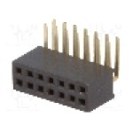 Conector 14 pini, seria {{Serie conector}}, pas pini 1,27mm, CONNFLY - DS1065-14-2*7S8BR
