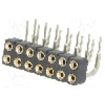 Conector 14 pini, seria {{Serie conector}}, pas pini 2.54mm, CONNFLY - DS1002-01-2*7R13
