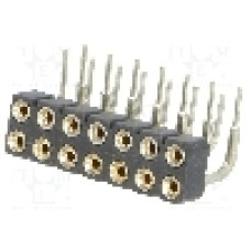 Conector 14 pini, seria {{Serie conector}}, pas pini 2.54mm, CONNFLY - DS1002-01-2*7R13