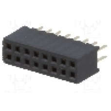 Conector 16 pini, seria {{Serie conector}}, pas pini 1.27mm, CONNFLY - DS1065-03-2*8S8BV