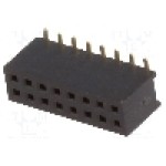 Conector 16 pini, seria {{Serie conector}}, pas pini 1.27mm, CONNFLY - DS1065-05-2*8S8BSXB