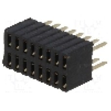 Conector 16 pini, seria {{Serie conector}}, pas pini 1.27mm, CONNFLY - DS1065-08-2*8S8BV