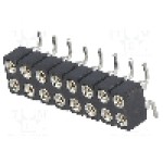 Conector 16 pini, seria {{Serie conector}}, pas pini 2.54mm, CONNFLY - DS1002-01-2*8S13