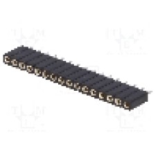 Conector 16 pini, seria {{Serie conector}}, pas pini 2.54mm, CONNFLY - DS1002-03-1*16131