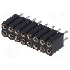 Conector 16 pini, seria {{Serie conector}}, pas pini 2.54mm, CONNFLY - DS1002-03-2*8131
