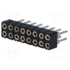 Conector 16 pini, seria {{Serie conector}}, pas pini 2mm, CONNFLY - DS1002-02-2*8BT1F6