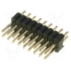 Conector 18 pini, seria {{Serie conector}}, pas pini 1.27mm, CONNFLY - DS1031-06-2*9P8BV-4-1