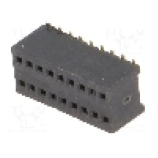 Conector 18 pini, seria {{Serie conector}}, pas pini 1,27mm, CONNFLY - DS1065-10-2*9S8BS