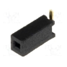 Conector 1 pini, seria {{Serie conector}}, pas pini 1.27mm, CONNFLY - DS1065-02-1*1S8BS