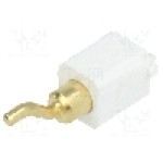 Conector 1 pini, seria {{Serie conector}}, pas pini {{Pas pini}}, CONNFLY - DS1137-04-1*1FW88R