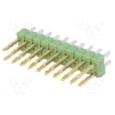 Conector 20 pini, seria AMPMODU MOD II, pas pini 2.54mm, TE Connectivity - 1-826632-0