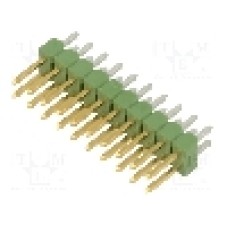 Conector 20 pini, seria AMPMODU MOD II, pas pini 2.54mm, TE Connectivity - 1-826656-0