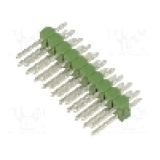 Conector 20 pini, seria AMPMODU MOD II, pas pini 2.54mm, TE Connectivity - 1-826925-0