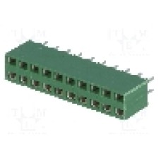 Conector 20 pini, seria HV-100, pas pini 2.54mm, TE Connectivity - 1-215307-0