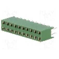 Conector 20 pini, seria HV-100, pas pini 2.54mm, TE Connectivity - 1-215309-0