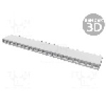 Conector 20 pini, seria HV-100, pas pini 2.54mm, TE Connectivity - 2-215297-0