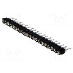 Conector 20 pini, seria {{Serie conector}}, pas pini 2.54mm, CONNFLY - DS1002-01-1*20V13-JK