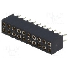 Conector 20 pini, seria {{Serie conector}}, pas pini 2.54mm, CONNFLY - DS1023-07-2*10V8