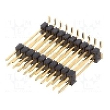 Conector 20 pini, seria {{Serie conector}}, pas pini 2.54mm, FISCHER ELEKTRONIK - SL 16 SMD/182/20 G