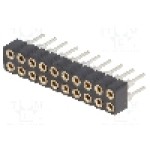 Conector 20 pini, seria {{Serie conector}}, pas pini 2mm, CONNFLY - DS1002-02-2*10BT1F6