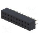Conector 20 pini, seria {{Serie conector}}, pas pini 2mm, CONNFLY - DS1026-05-2*10S8BV