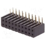 Conector 20 pini, seria {{Serie conector}}, pas pini 2mm, CONNFLY - DS1026-13-2*10S8BR