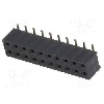 Conector 20 pini, seria {{Serie conector}}, pas pini 2mm, NINIGI - ZL266-20DG