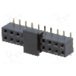 Conector 20 pini, seria {{Serie conector}}, pas pini 2mm, NINIGI - ZL266-20DG/PAD