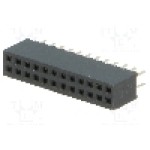 Conector 24 pini, seria {{Serie conector}}, pas pini 1.27mm, CONNFLY - DS1065-03-2*12S8BV