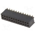 Conector 24 pini, seria {{Serie conector}}, pas pini 1.27mm, CONNFLY - DS1065-05-2*12S8BS