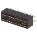 Conector 24 pini, seria {{Serie conector}}, pas pini 1.27mm, CONNFLY - DS1065-08-2*12S8BV