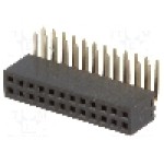 Conector 24 pini, seria {{Serie conector}}, pas pini 1,27mm, CONNFLY - DS1065-14-2*12S8BR
