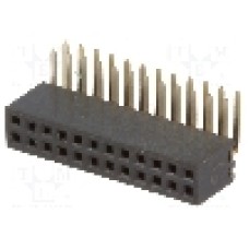 Conector 24 pini, seria {{Serie conector}}, pas pini 1,27mm, CONNFLY - DS1065-14-2*12S8BR