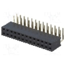Conector 26 pini, seria {{Serie conector}}, pas pini 2.54mm, CONNFLY - DS1024-2*13R2
