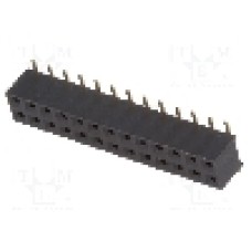 Conector 26 pini, seria {{Serie conector}}, pas pini 2mm, NINIGI - ZL266-26DG