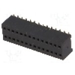 Conector 28 pini, seria {{Serie conector}}, pas pini 1,27mm, CONNFLY - DS1065-10-2*14S8BS