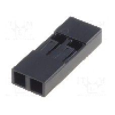 Conector 2 pini, seria MTE, pas pini 2.54mm, ADAM TECH - MTE-02