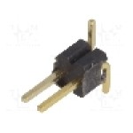 Conector 2 pini, seria {{Serie conector}}, pas pini 1.27mm, CONNFLY - DS1031-03-1*2P8BS-3-1-1
