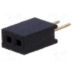 Conector 2 pini, seria {{Serie conector}}, pas pini 1.27mm, CONNFLY - DS1065-01-1*2S8BV