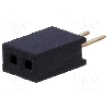 Conector 2 pini, seria {{Serie conector}}, pas pini 1.27mm, CONNFLY - DS1065-01-1*2S8BV