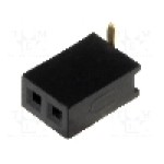 Conector 2 pini, seria {{Serie conector}}, pas pini 1.27mm, CONNFLY - DS1065-02-1*2S8BS1