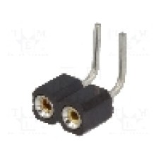 Conector 2 pini, seria {{Serie conector}}, pas pini 2.54mm, CONNFLY - DS1002-01-1*2R13